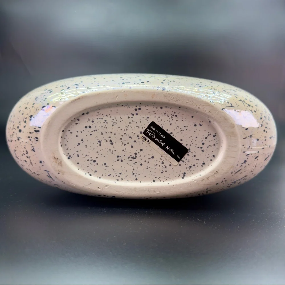 Vintage Rosenthal-Netter Speckled Vase